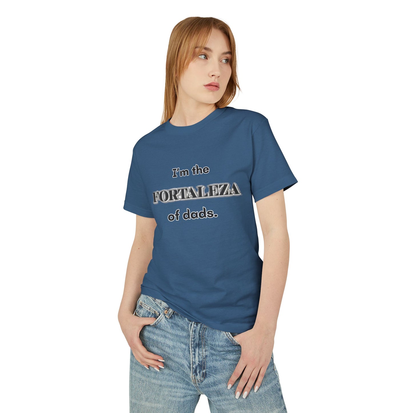 Fortaleza dad - Unisex Garment-Dyed Heavyweight Cotton Tee