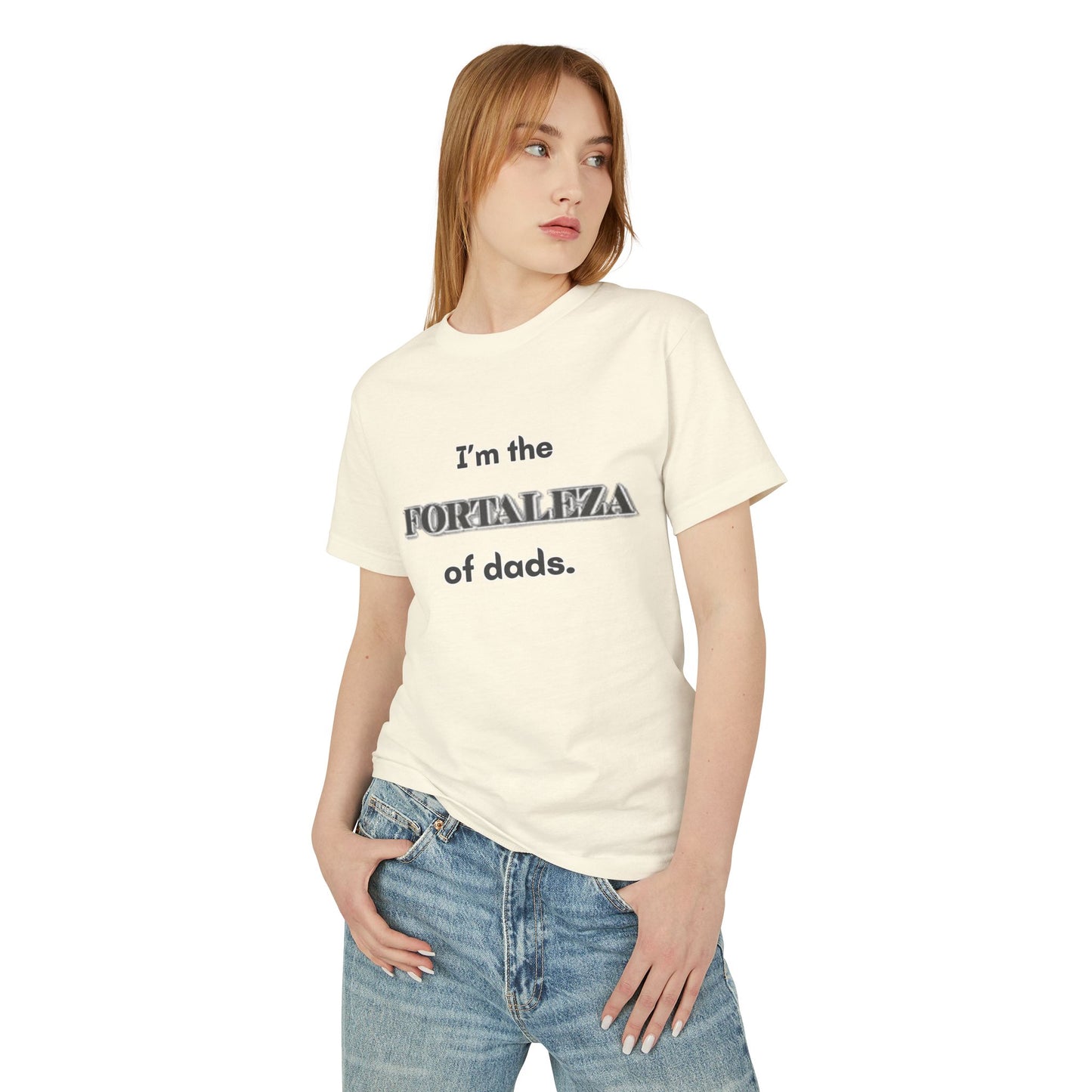 Fortaleza dad - Unisex Garment-Dyed Heavyweight Cotton Tee